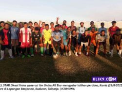 Unika FC All Star Perdana Dihiasi Satu Gol Kaka deSimic