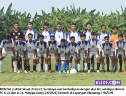 Dijamu Bromo FC, Unika FC Surabaya Kembali Tuai Hasil Positif