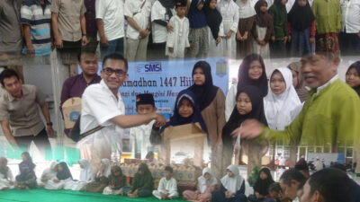 SMSI Surabaya Berkunjung dan Salurkan Bantuan di 2 Panti