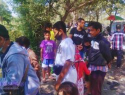 Lapak Bebek Mangrove Ramai Pemancing Ikan Belanak