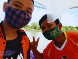 Wahana Sepeda Air Bozem Medokan Sawah Raya Mangrove