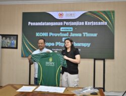 KONI Jatim dan Hope Lanjutkan Kolaborasi Penanganan Cedera