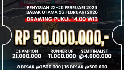 Turnamen Biliar Ramadan di Surabaya Targetkan 200 Peserta