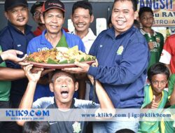 Wujud Syukur Dwikora Putro Agung FC Gelar Tumpengan