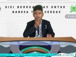 SMA Al Muslim Edukasi Kesadaran Gizi Masyarakat lewat Webinar