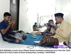 Doakan Covid19 Diangkat, Jurnalis Harun Gelar Yasin dan Tahlil