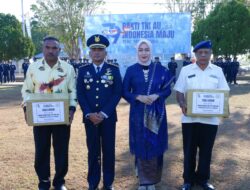 Kolonel Pnb Beny Aprianto Pimpin Upacara Hari Bakti ke-79 TNI AU