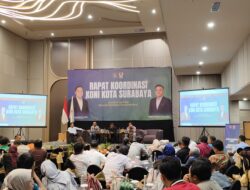 Rakor KONI Surabaya Bersama Cabor Berjalan Lancar
