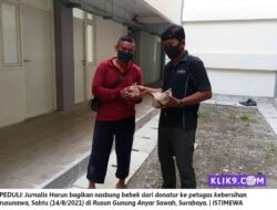 Klik Sembilan Bagi-bagi Nasi Bungkus Gratis Terus Bergulir