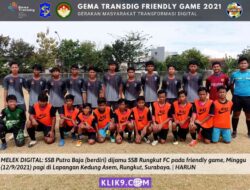 Gema Transdig DWP Surabaya Support Friendly Game