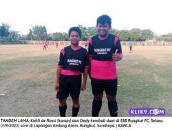 Perkuat Rungkut FC, Kahfi deRossi Cetak Satu Gol Penalti
